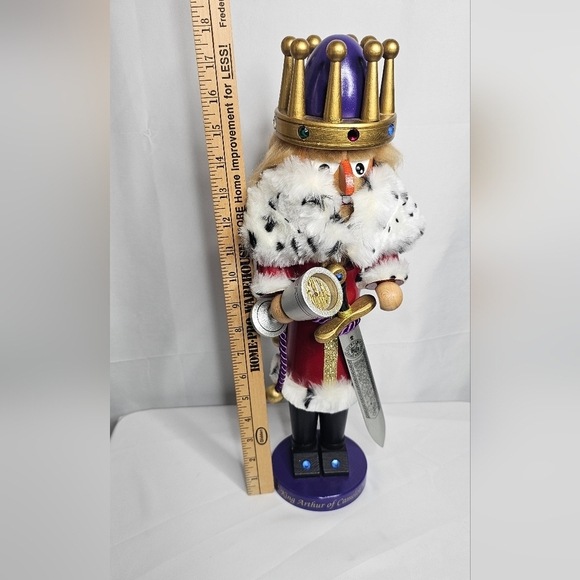 Steinbach King Arthur of Camelot Nutcracker 3409/10000 18" Ltd Edition - Picture 8 of 12